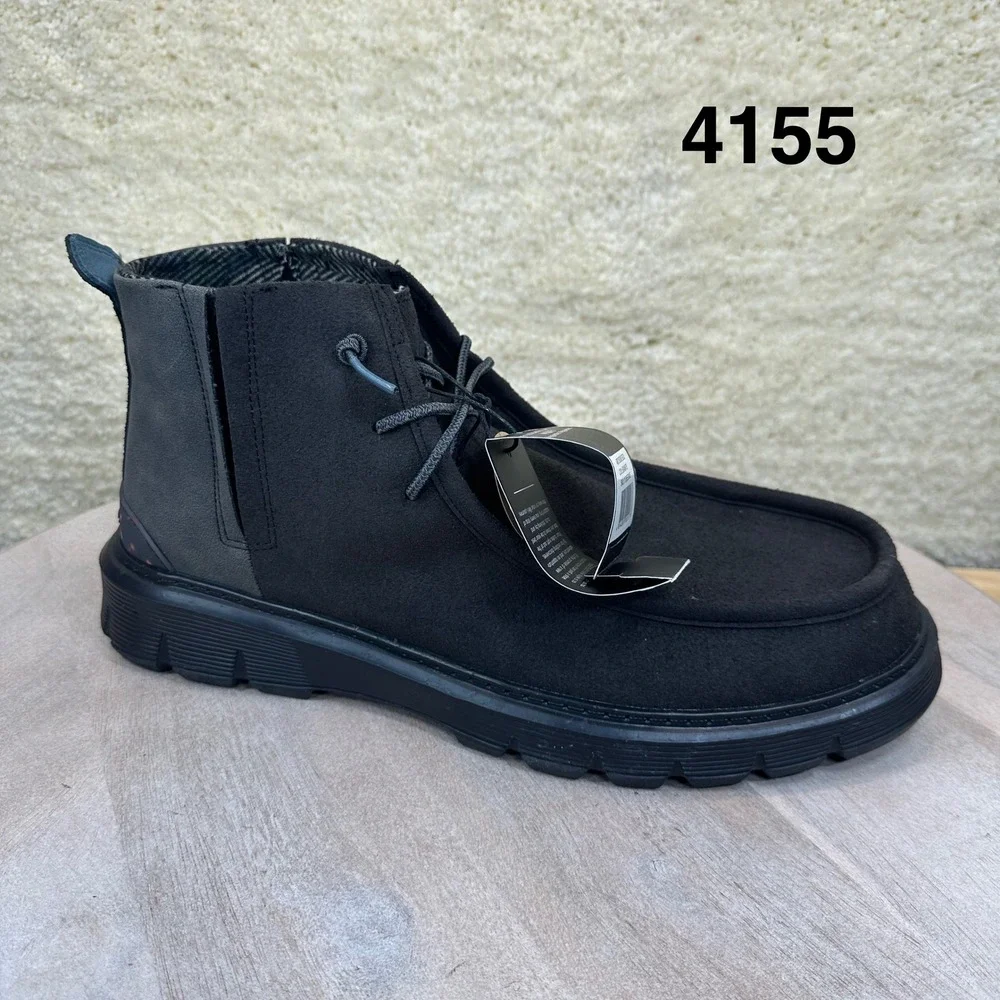 Hey Dude Boris Eco Granite Mens Size 14 Casual Slip On Lightweight Comfort Shoes